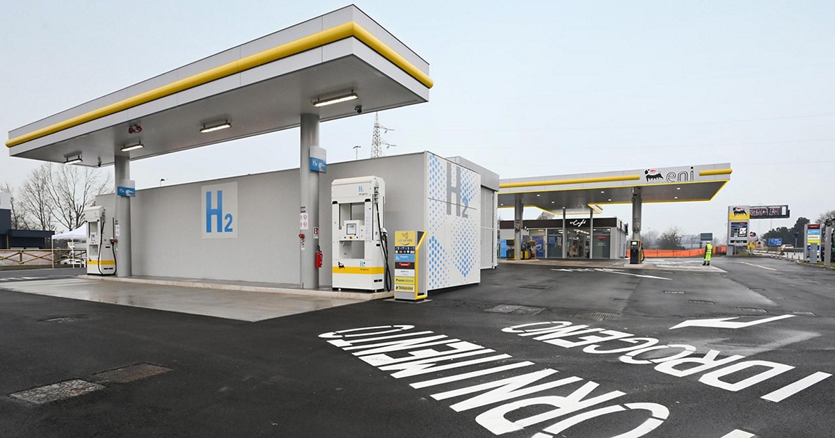 The first Eni Station for hydrogen refuelling | Eni