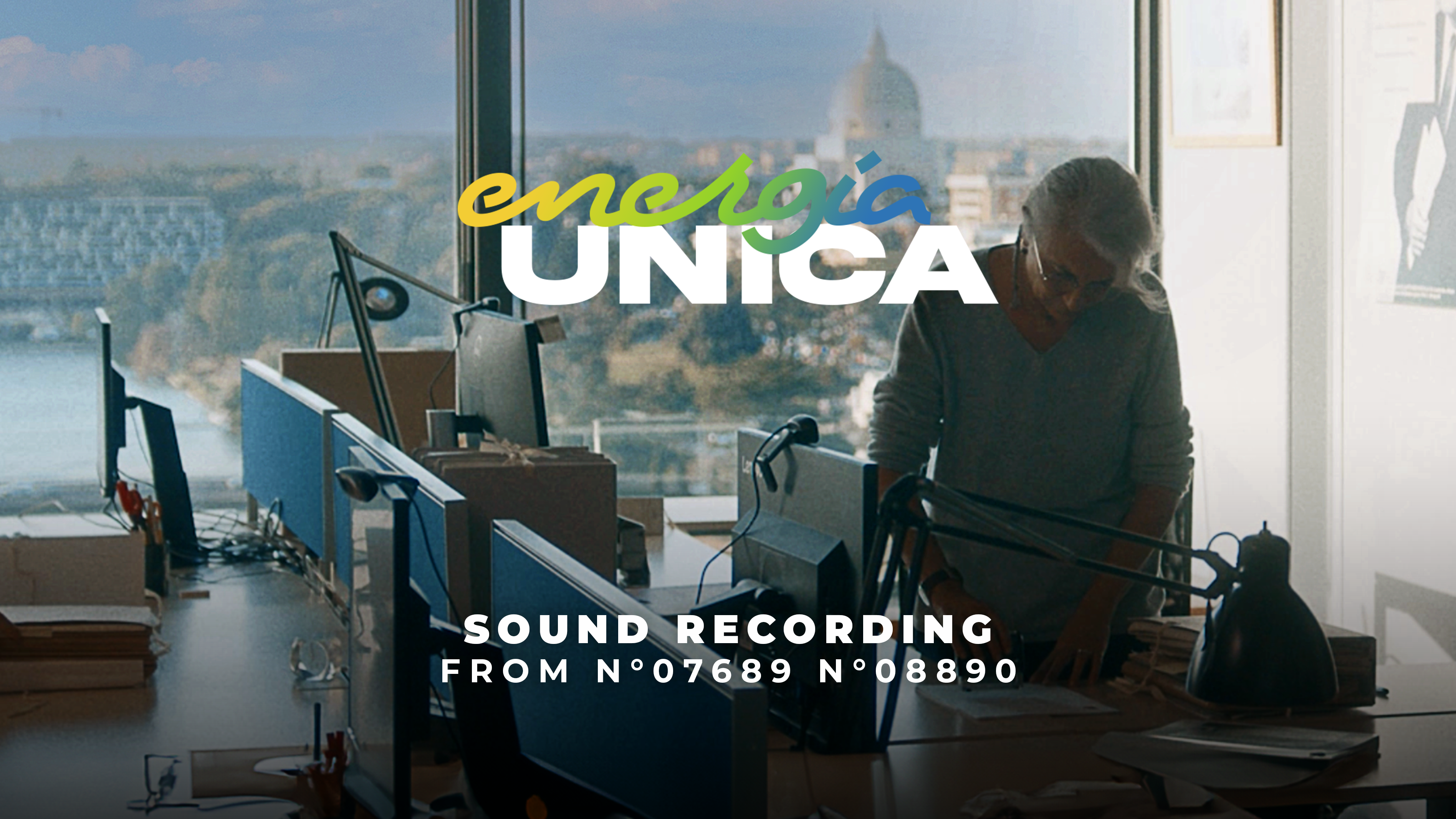 Energia Unica – Sound recording from n°07689 to n°08890